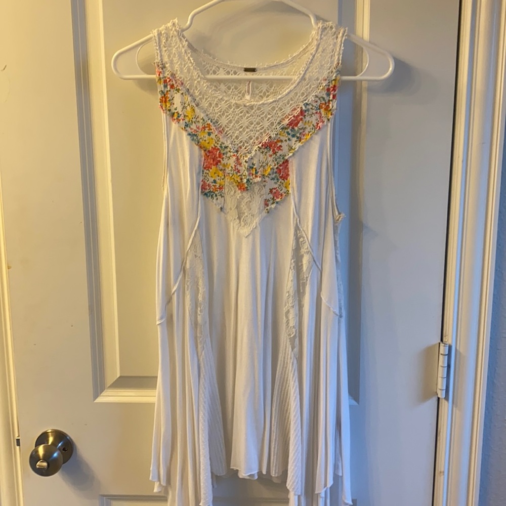 Free People Floral Shirt